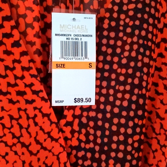 Michael Kors peplum waist blouse - Picture 4 of 5